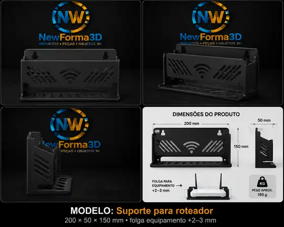 Suporte para roteador