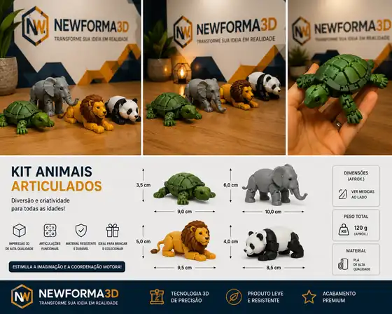 Kit animais articulados