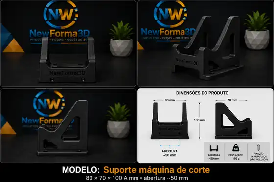 Suporte máquina de corte